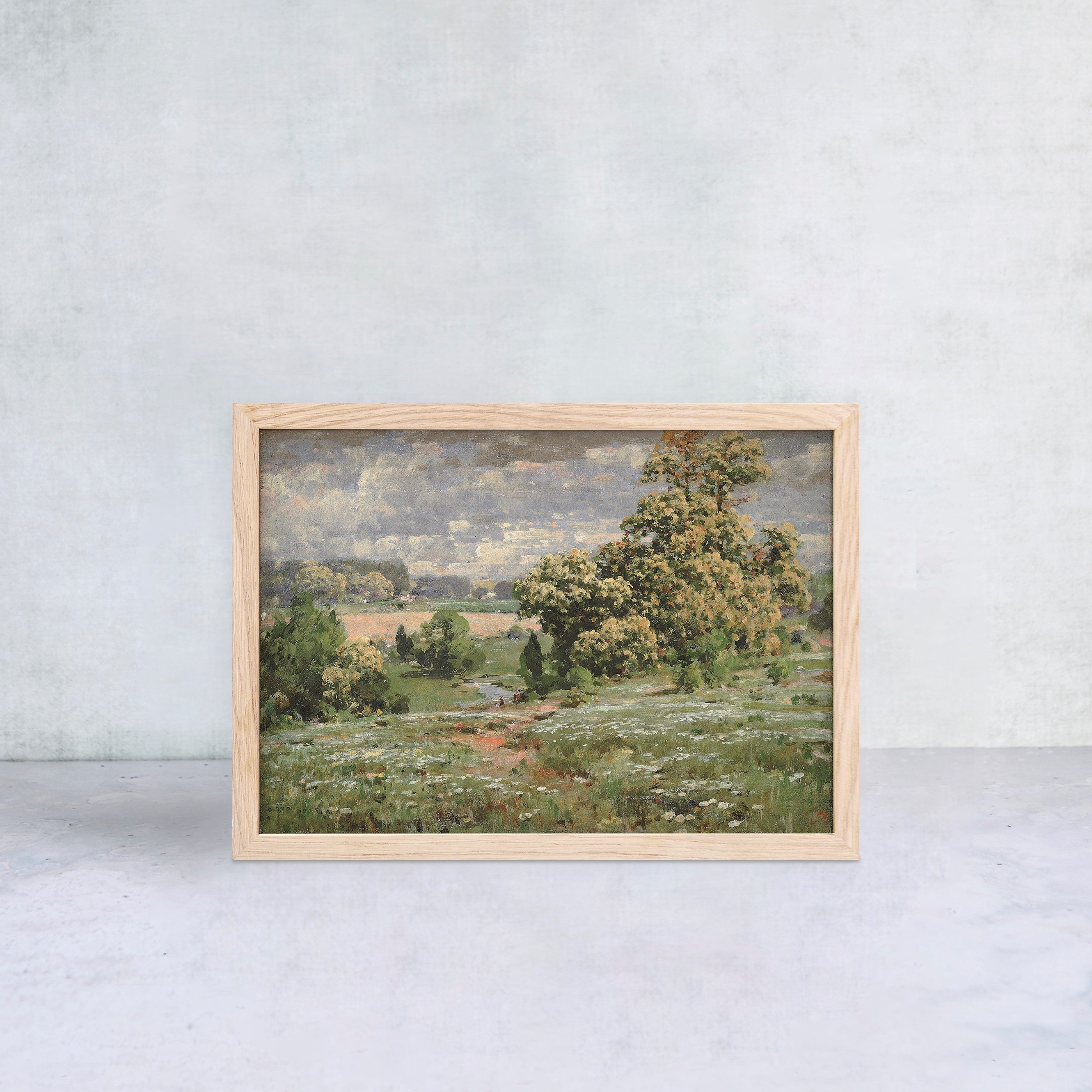 In the fields Vintage Art