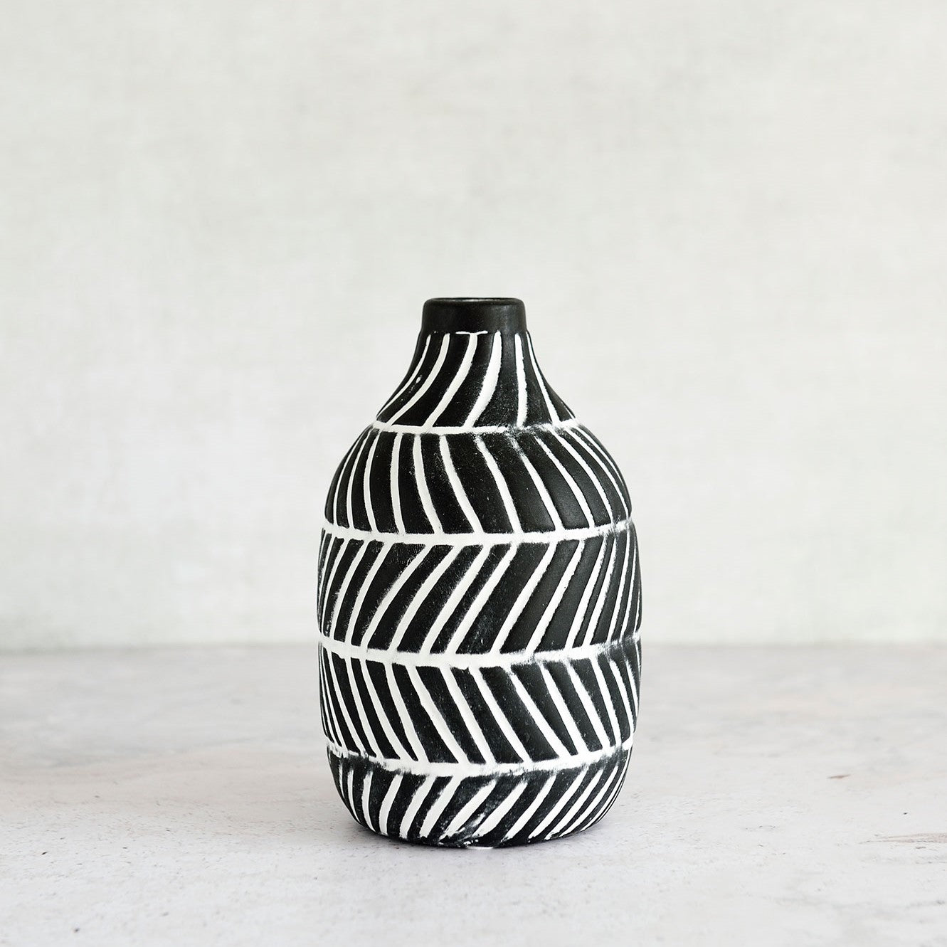 Chevron Bud Vase