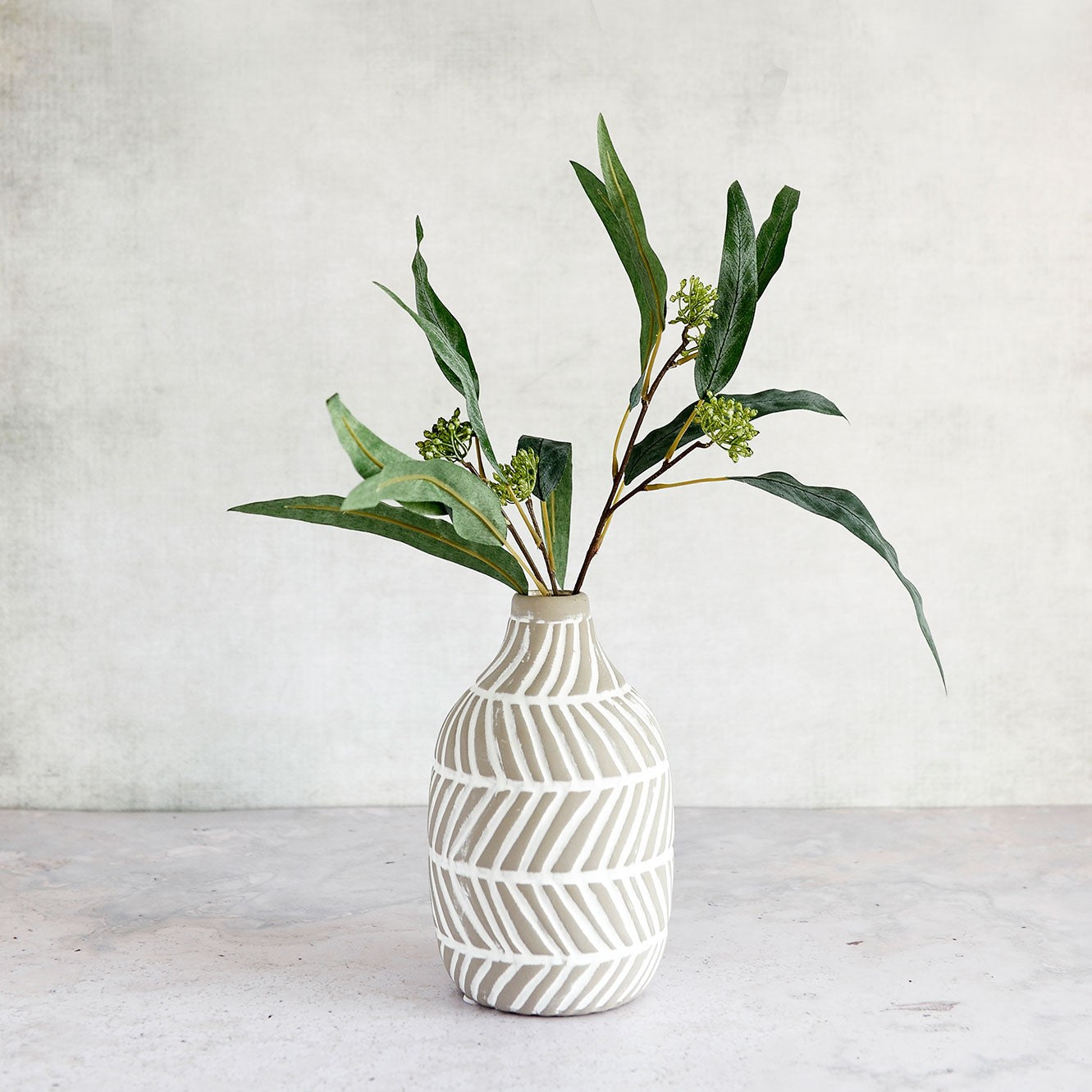 Chevron Bud Vase