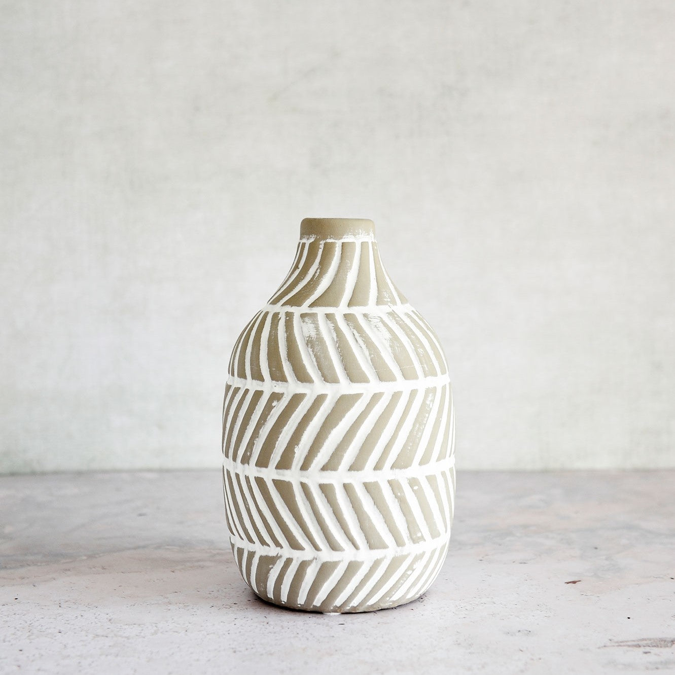 Chevron Bud Vase