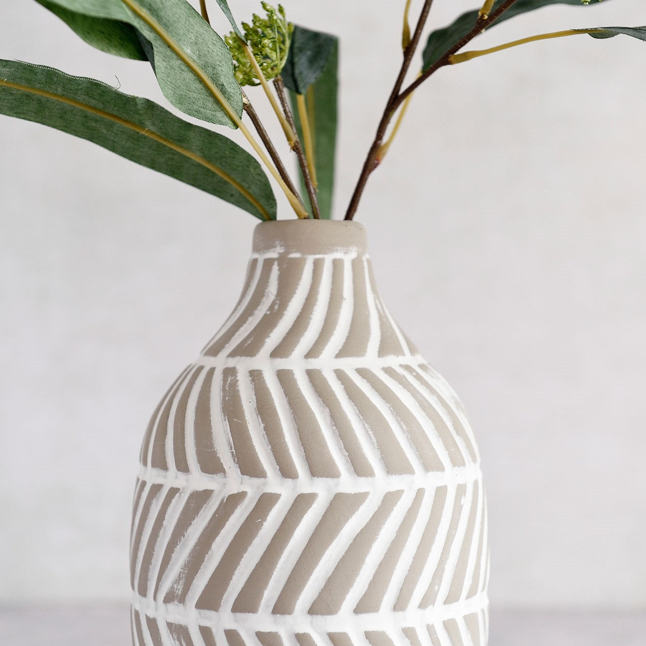 Chevron Bud Vase