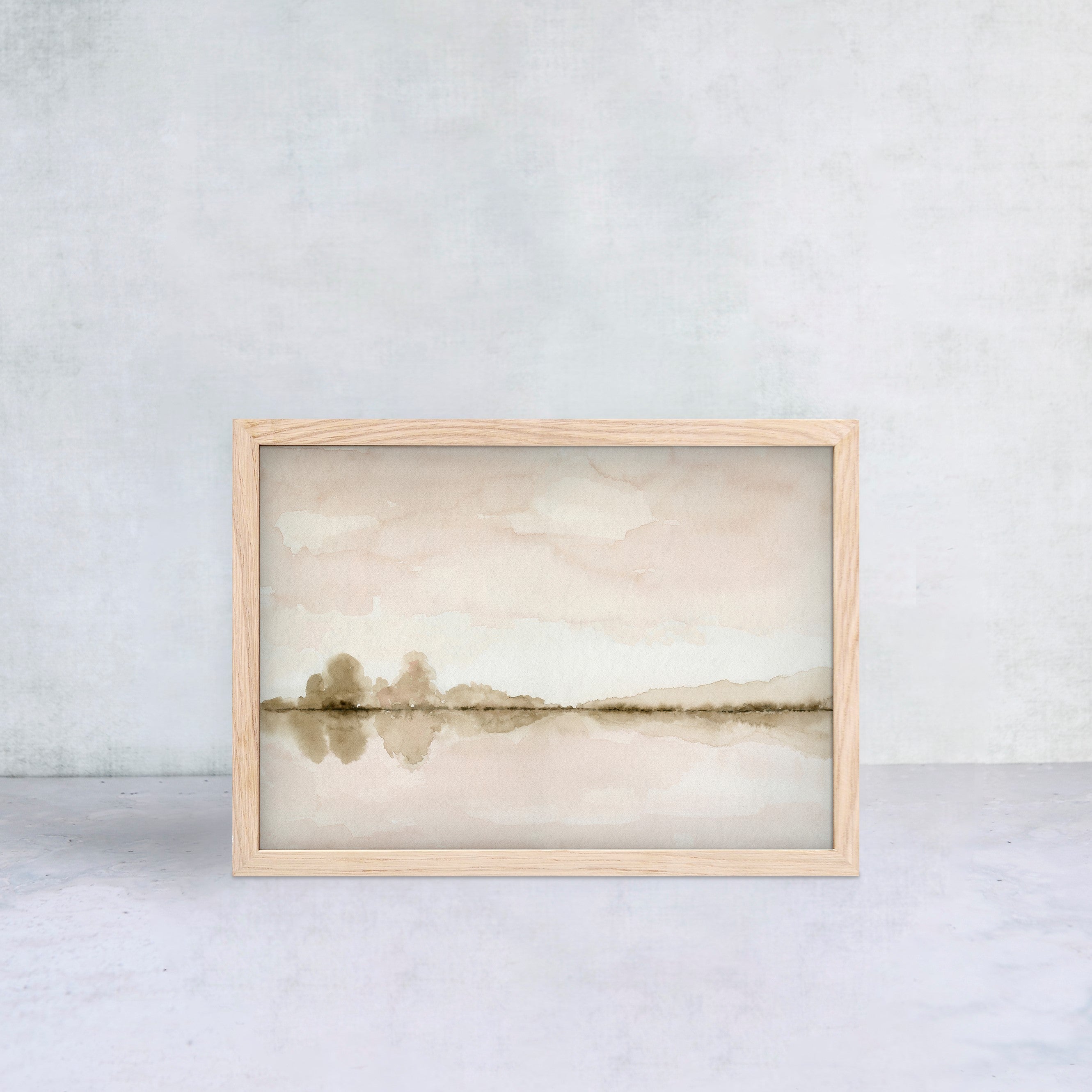 Evening Glow Art (60x90cm Landscape)