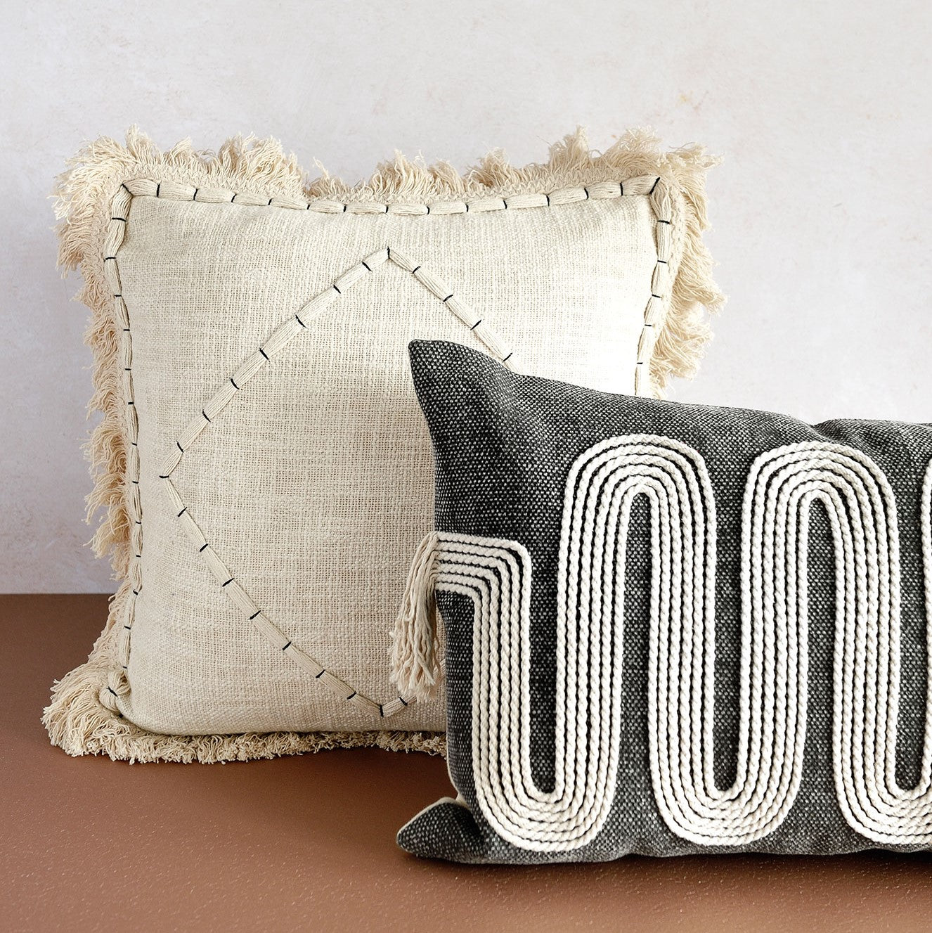 Feya Fringe Pillow