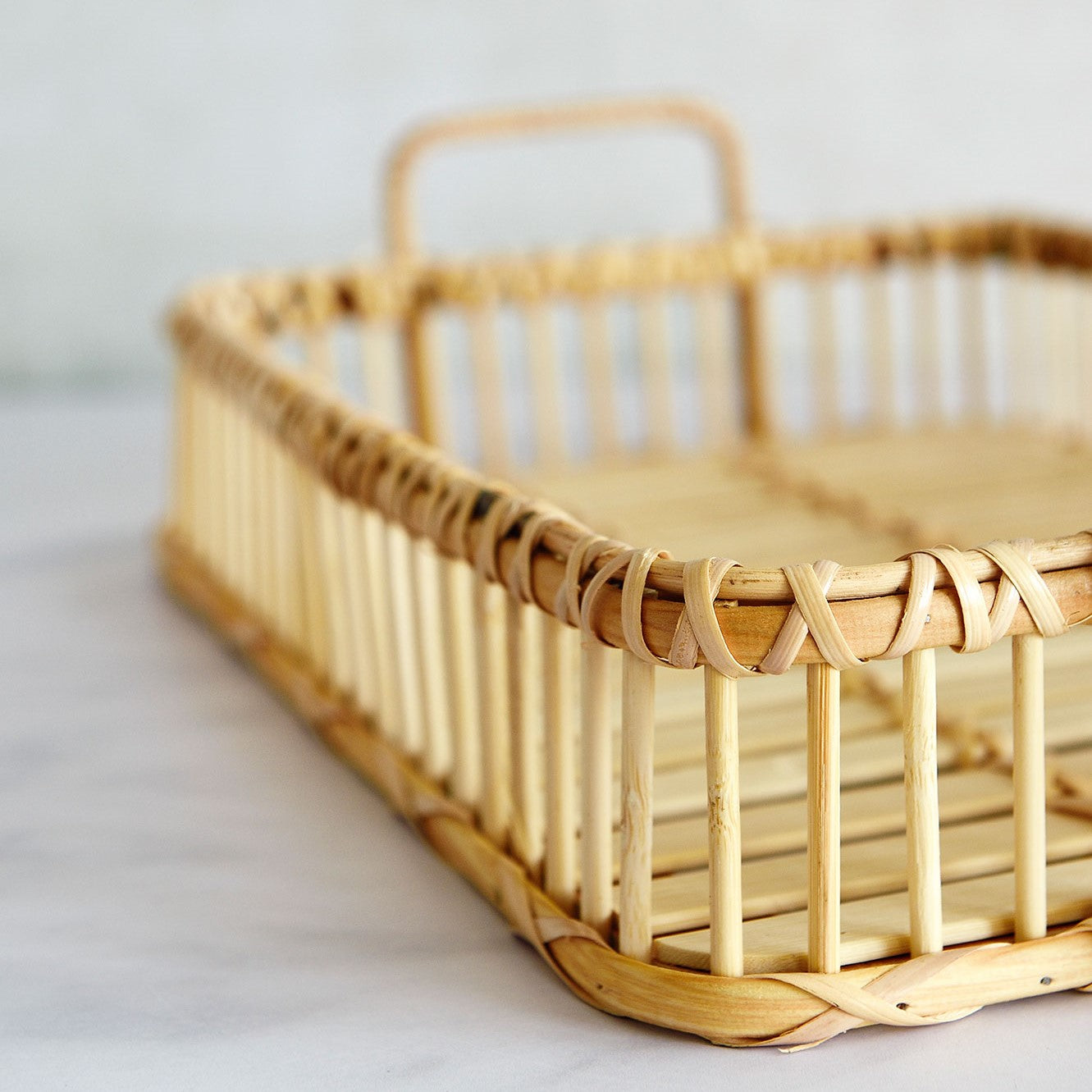 Glenn Rectangular Bamboo Tray