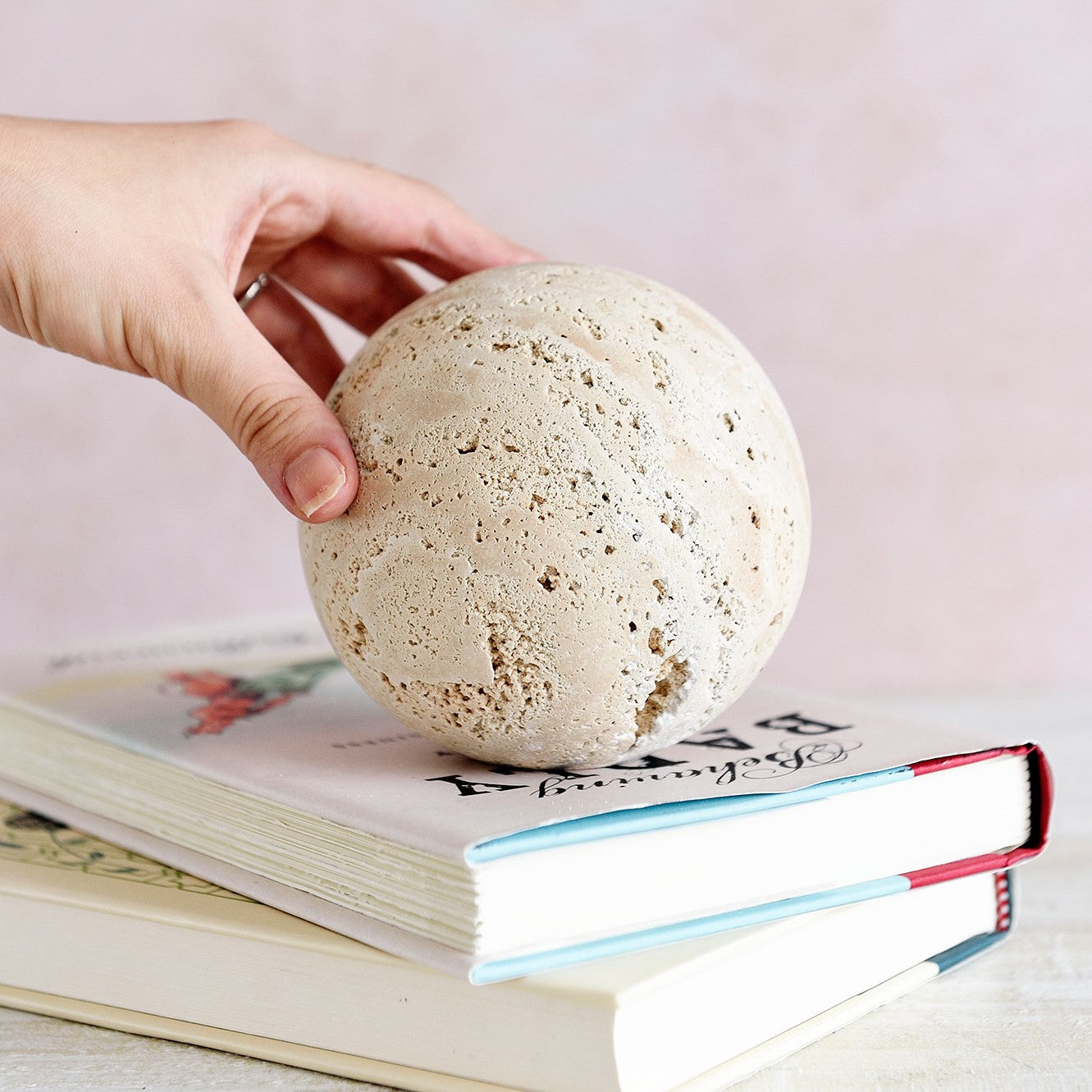 Oro Travertine Sphere